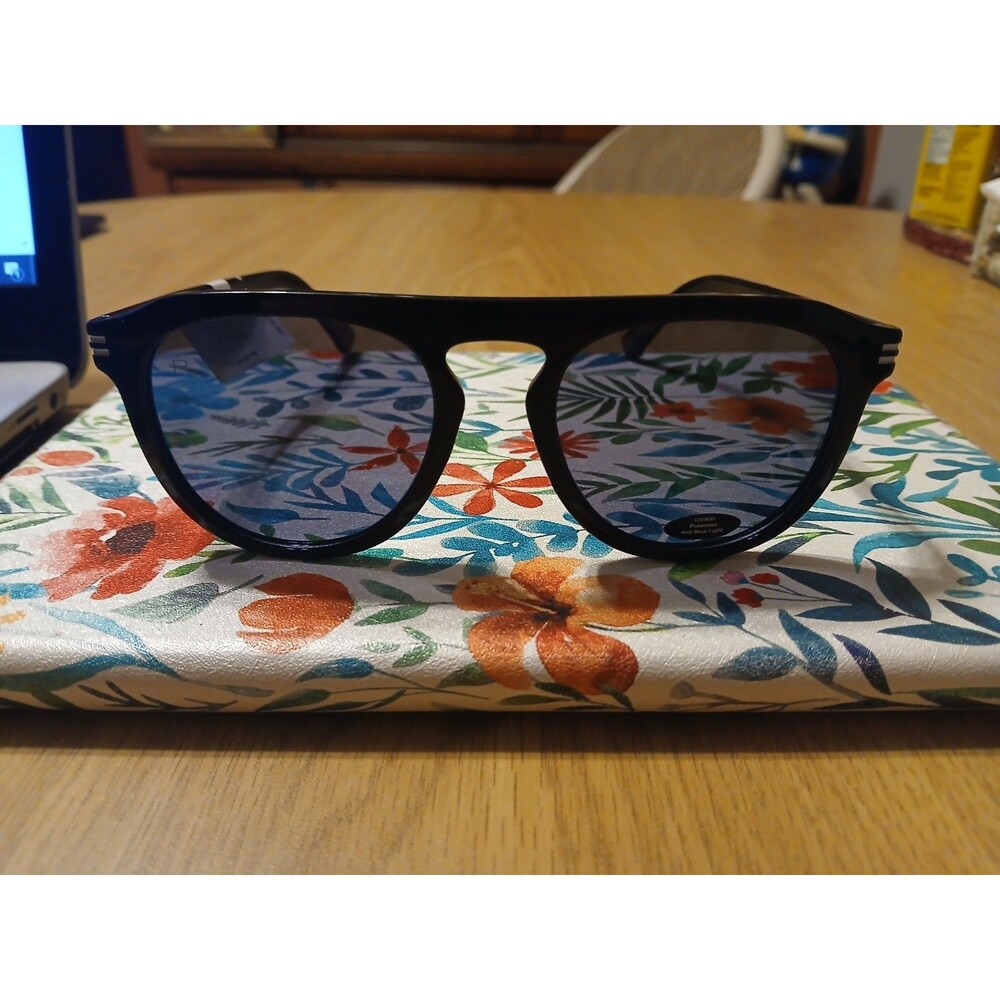 PRIVÉ REVAUX “The Bobby” Rx’able Polarized Sunglasses Black NWT